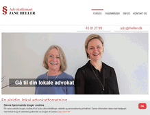 Tablet Screenshot of heller.dk